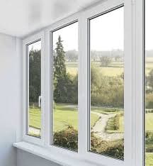 پنجره UPVC دو جداره کلاسیک